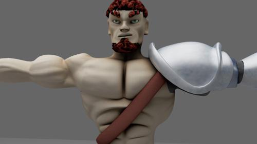 Barbarian Character preview image